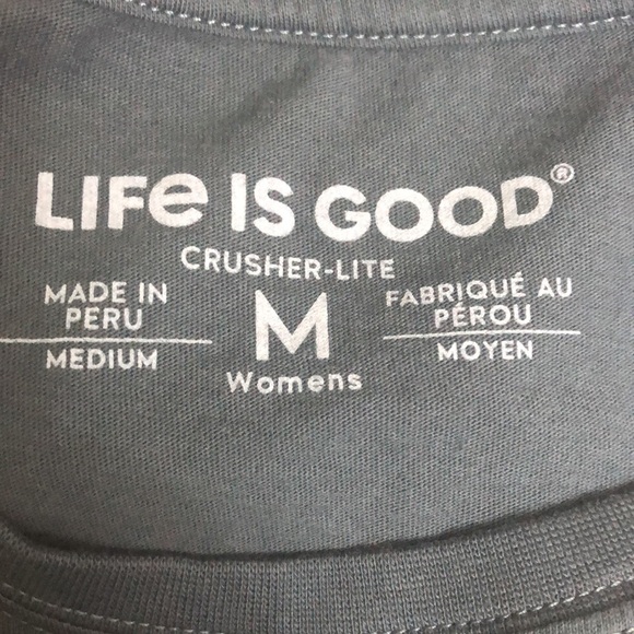 Life Is Good Women's Gnome Country Roads Crusher-LITE Short Sleeve T-Shirt - Picture 7 of 8